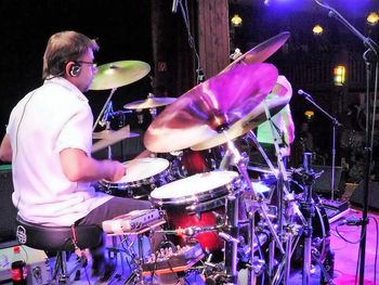 Drums von schräg hinten