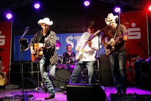 Abendstimmung beim Konzert