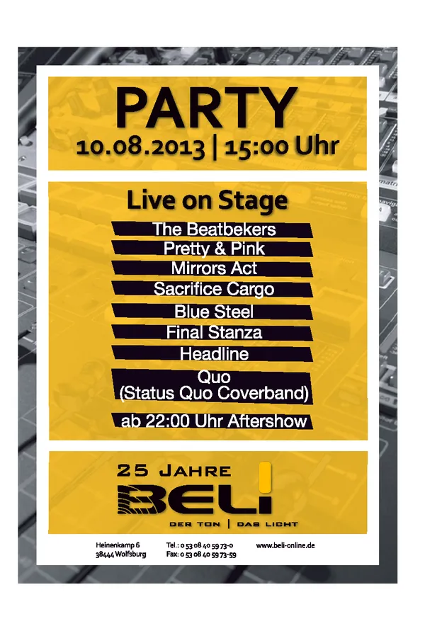 25 Jahre Beli in Wolfsburg