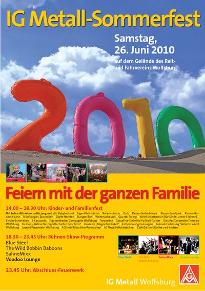 IG Metall Sommerfest in Wolfsburg